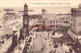 CPA CASABLANCA - PLACE DE FRANCE - Casablanca