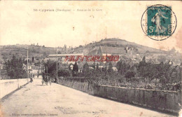 CPA DORDOGNE - SAINT CYPRIEN - AVENUE DE LA GARE - Autres & Non Classés