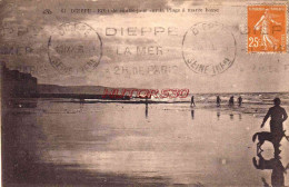 CPA DIEPPE - EFFET DE CONTRE JOUR SUR LA PLAGE - Dieppe