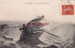 CPA DIEPPE - UN JOUR DE TEMPETE - Dieppe