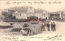 CPA NICE - LES JARDINS - Parchi E Giardini