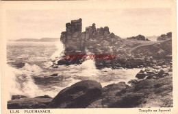 CPA PLOUMANACH - TEMPETE AU SQUEVEL - Perros-Guirec