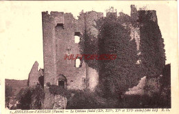 CPA ANGLES SUR L'ANGLIN - VIENNE - LE CHATEAU FEODAL - Sonstige & Ohne Zuordnung