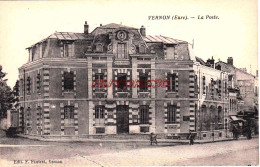 CPA VERNON - EURE - LA POSTE - Vernon