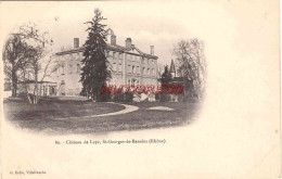 CPA SAINT GEORGES DE RENEINS - RHONE - CHATEAU DE LAYE - Other & Unclassified