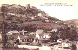 CPA SAINT FLOUR - VUE PRISE DE L'USINE A GAZ - Saint Flour