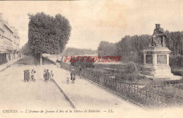 CPA CHINON - AVENUE JEANNE D'ARC - Chinon