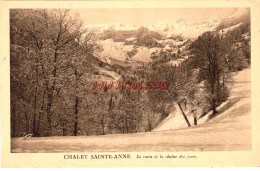 CPA CHALET SAINTE ANNE - LA CHAINE DES FOURS - Otros & Sin Clasificación