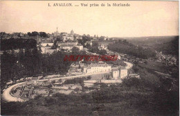 CPA AVALLON - VUE PRISE DE LA MORLANDE - Avallon