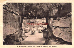 CPA PADIRAC - RESTAURANT DU GOUFFRE - Padirac