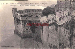 CPA LE MONT SAINT MICHEL - ABBAYE, BASTION ET TOUR - Le Mont Saint Michel