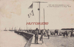 CPA LE POULIGUEN - LA JETEE PROMENADE - Le Pouliguen