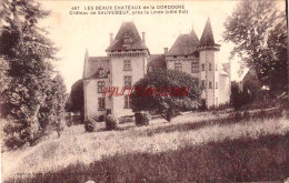 CPA DORDOGNE - CHATEAU DE SAUVEBOEUF - Altri & Non Classificati