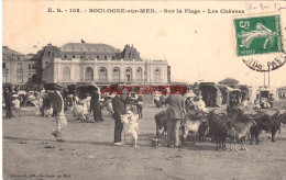 CPA BOULOGNE SUR MER - LES CHEVRES SUR LA PLAGE - Boulogne Sur Mer