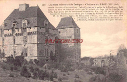 CPA DORDOGNE - CHATEAU DE FAGE - Sonstige & Ohne Zuordnung