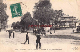 CPA VERSAILLES - AVENUE DE SCEAUX - CHARRETTE - Versailles