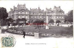 CPA PARIS - PALAIS DU LUXEMBOURG - Andere Monumenten, Gebouwen