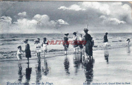 CPA BLANKENBERGHE - SUR LA PLAGE - Blankenberge