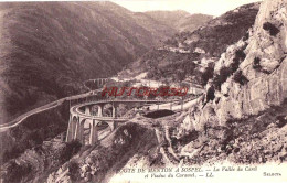 CPA SOSPEL - ROUTE DE MENTON - LE VIADUC DU CARAMEL - Sospel