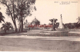 CPA NICE - MONUMENT DU CENTENAIRE - Monuments