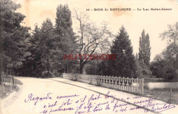 CPA PARIS - BOIS DE BOULOGNE - LA LAC - Parks, Gardens