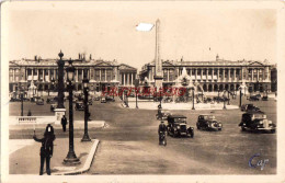 CPSM PARIS - PLACE DE LA CONCORDE - Places, Squares