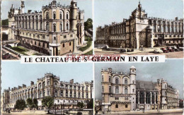CPSM SAINT GERMAIN EN LAYE - MULTIVUES - St. Germain En Laye (Château)