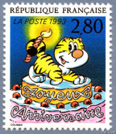 Timbre De 1983 - Joyeux Anniversaire Par Stéphane Colman - Yvert & Tellier N° 2838 - Unused Stamps