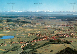 73646537 Wilhelmsdorf Wuerttemberg Alpenpanorama Fliegeraufnahme Wilhelmsdorf Wu - Other & Unclassified