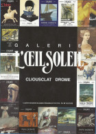 *CPM  - Heureuse Année 2015 De La Part De La Galerie L'Œil Soleil à Cliousclat (26) - Año Nuevo