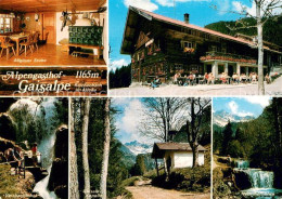 73646303 Reichenbach Oberstdorf Alpengasthof Gaisalpe Allgaeuer Stube Gaisbachto - Oberstdorf