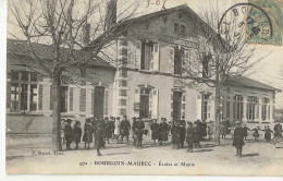 BOURGOIN MAUBEC Ecole Et Mairie - Bourgoin