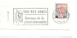 KB901 - FLAMME SIDI BEL ABBES BERCEAU DE LA LEGION ETRANGERE ALGERIE - Altri & Non Classificati