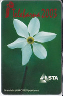 AND-135/a TARJETA DE ANDORRA GRANDALLA (FLOWER-FLOR) TELEBARNA 2003 - NUEVA-MINT - Andorra