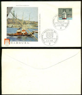 Deutsche Bundespost 1964 FDC Hamburg Ohne Adresse - Autres & Non Classés