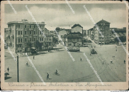 Bb250 Cartolina Torino Citta' Piazza Sabatino 1940 - Sonstige & Ohne Zuordnung