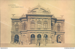 Ab231 Cartolina Catania Citta' Teatro Massimo Bellini - Catania