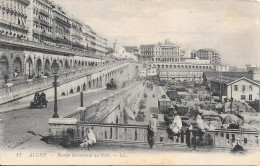 ALGER - Rampe Descendant Au Port - Alger