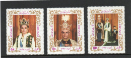 IRAN - ايران - PERSIA - 1968 - CORONATION - COMPLETE SET OF STAMPS - VERY GOOD MINT - Iran