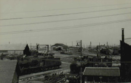 Reproduction - Busigny - Le Dépôt, Oct. 1952 - Trains