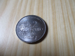 France - Jeton Monnaie De Paris 2 Euros De Nancy 1997.N°790. - Euro Delle Città