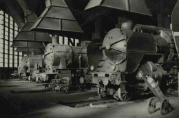Longueau - CLocomotives - Cliché J. Renaud, 11-3-1956 - Trains