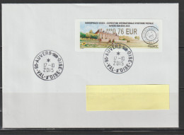 Atm,  Lisa 2, MARCOPHILEX 2015, Auvers Sur Oise, LETTRE, FDC, 0.76€, Tad,  VAN GOGH, 17 Et 18 Octobre 2015 - 2020-…