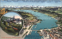 11886578 Zuerich ZH See Zuerichberg Waldhaus Dolder Hausstock Rossberg Schneehor - Other & Unclassified