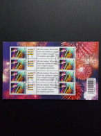 SCHWEIZ MI-NR. 1706 GESTEMPELT(USED) KLEINBOGEN JAHRTAUSENDWENDE FEUERWERK 1999 STEMPEL NEUCHATEL - Bloques & Hojas