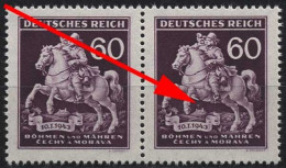 Böhmen & Mähren 113 Postfrisch Mit Plattenfehler XIX - Nuevos
