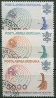 Vatikan 1978 Weltfernmeldetag 723/25 Gestempelt - Used Stamps