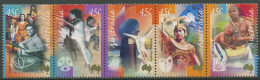 Australien 2000 Kunstfestivals Tänzer Musiker 1902/06 ZD Postfrisch (C29437) - Ongebruikt