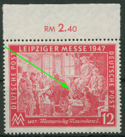 Alliierte Besetzung 1947 Leipziger Messe Mit Plattenfehler 965 XI OR Postfrisch - Otros & Sin Clasificación