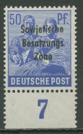 SBZ Allg. Ausgabe 1948 Freimarke Unterrand 194 P UR Postfrisch - Autres & Non Classés